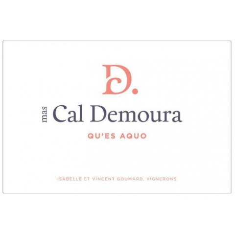 Mas Cal Demoura "Qu'es Aquo" rosé 2022 bouteille 2