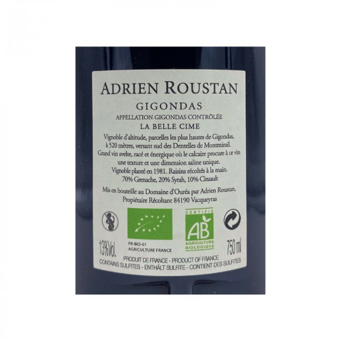 Domaine d'Ouréa Gigondas "La Belle Cime" red 2020