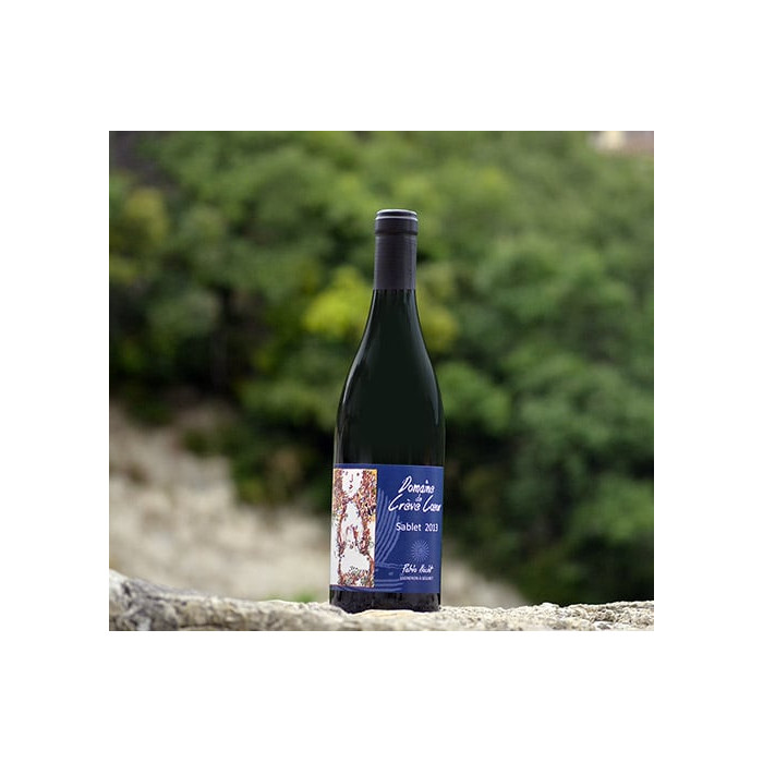 Domaine Crève-Cœur Côtes-du-Rhône Villages Sablet rouge 2021 bouteille