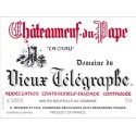 Domaine du Vieux Telegraphe Chateauneuf-du-Pape rouge 2000 etiquette