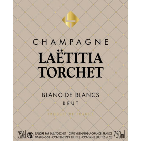 Champagne Laëtitia Torchet Blanc de Blancs Brut 2