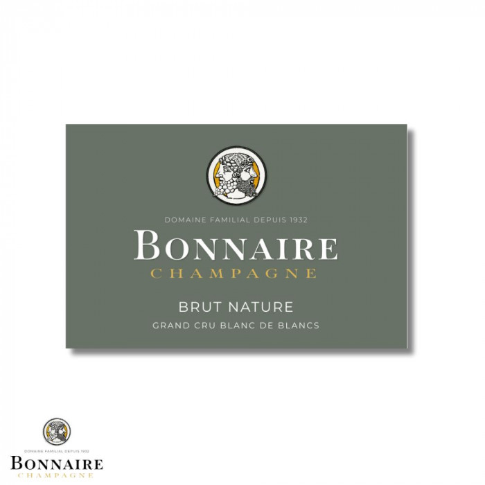 Champagne Bonnaire "Brut Nature" Grand Cru Blanc de Blancs
