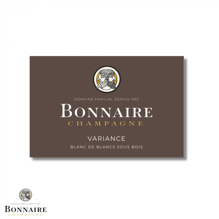 Champagne Bonnaire "Variance" (Blanc de Blancs sous bois)