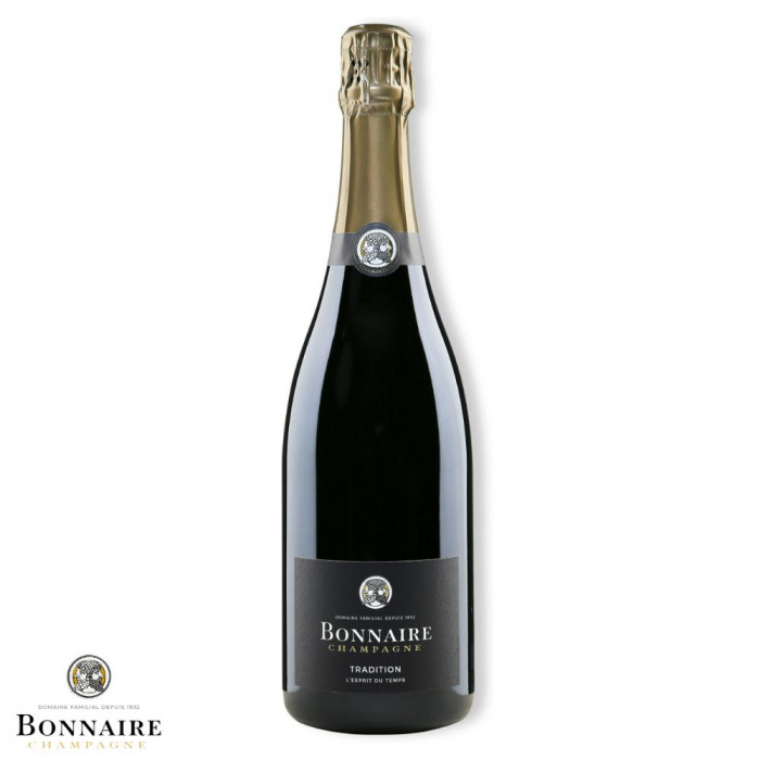 Champagne Bonnaire Tradition L'Esprit du Temps bouteille