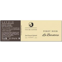 Domaine JP et JF Quenard "La Baraterie" (pinot noir) rouge 2022 etiquette