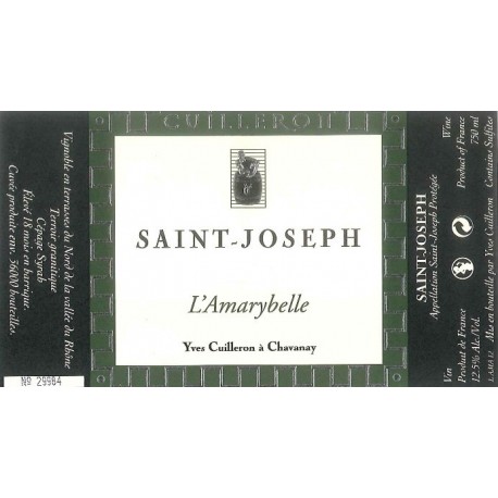 Domaine Yves Cuilleron Saint-Joseph "L'Amarybelle" red 2013