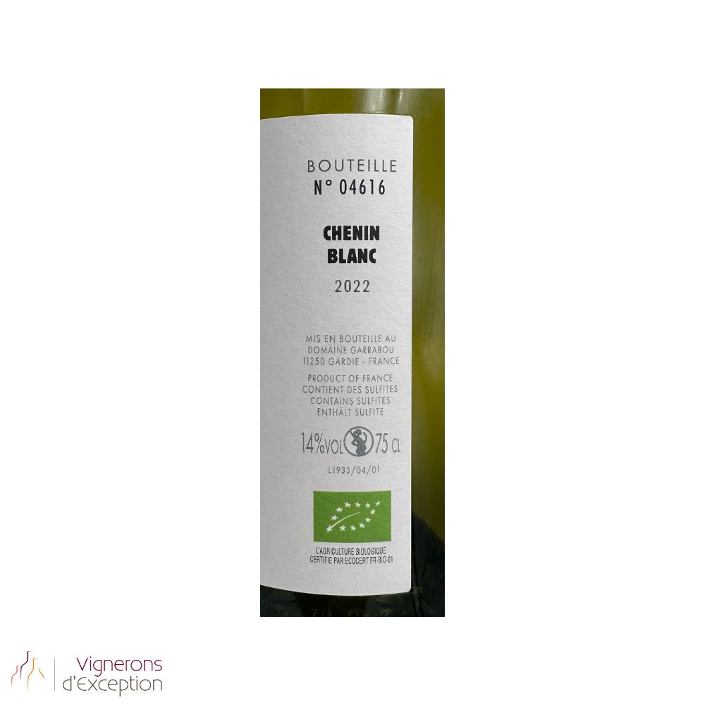 Domaine Garrabou "L'Estrade" (chenin) blanc sec 2022
