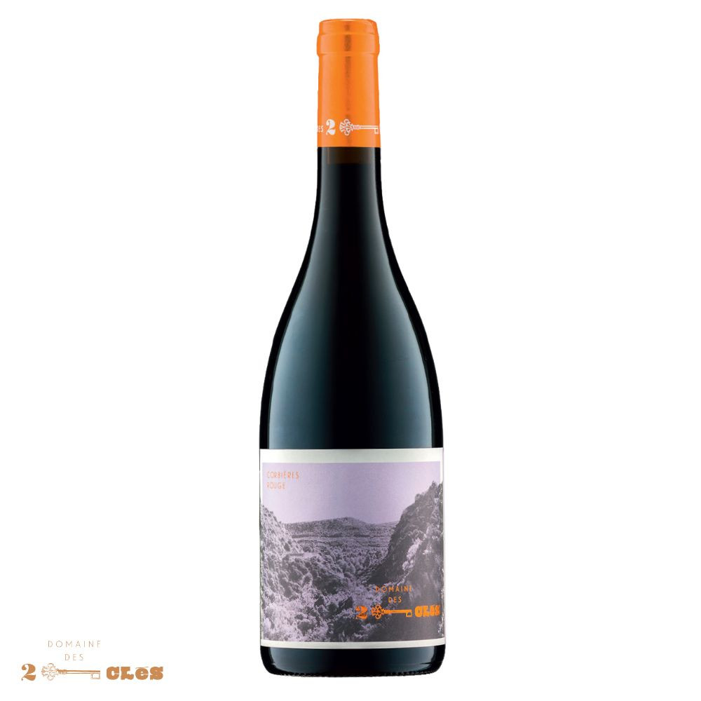 Domaine des Deux Clés Corbières rouge 2022 bouteille Domaine des Deux Clés Corbières rouge 2022 bouteille
