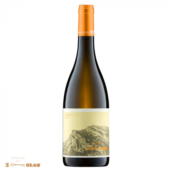 Domaine des Deux Clés Corbières blanc sec 2022 bouteille Domaine des Deux Clés Corbières blanc sec 2022 bouteille