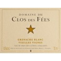 Clos des Fees grenache blanc Vieilles Vignes 2022 etiquette