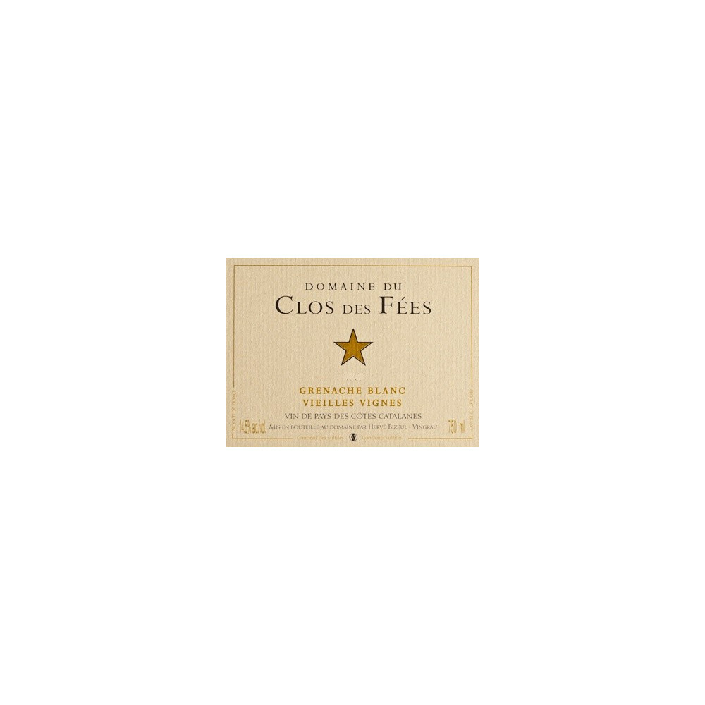 photo Grenache Blanc Vieilles Vignes