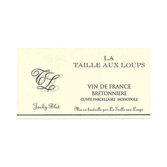 Domaine de la Taille aux Loups Bretonnière 2022 etiquette