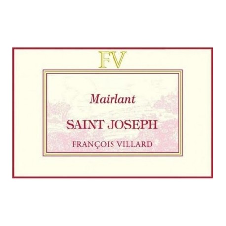 Domaine Francois Villard Saint Joseph Mairlant rouge 2020 etiquette
