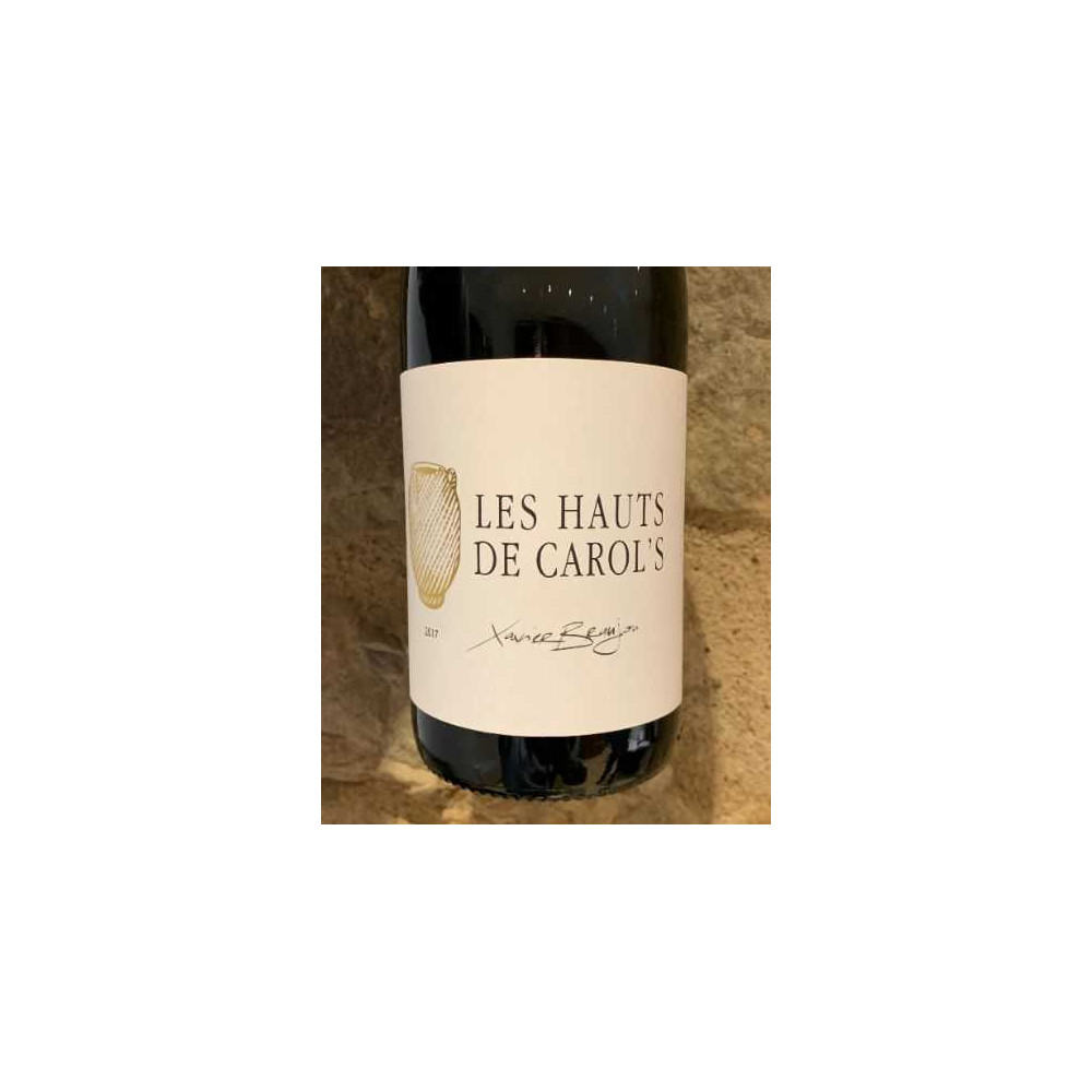 Domaine de la Terrasse d'Elise "Les Hauts de Carol's" rouge 2020 étiquette