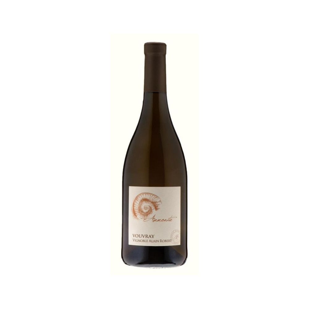 Vignoble Alain Robert Vouvray "Ammonite" blanc sec 2021 bouteille Vignoble Alain Robert Vouvray "Ammonite" blanc sec 2021 bouteille