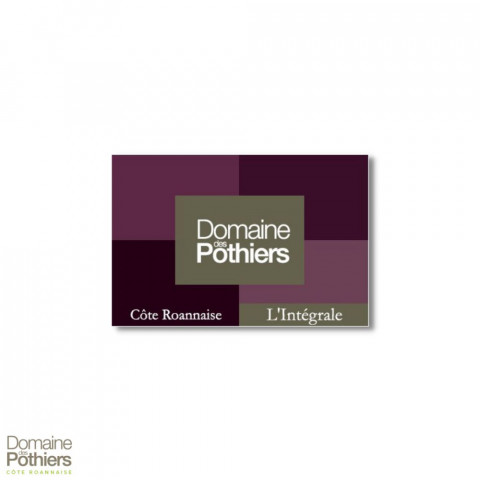 Domaine des Pothiers Côte Roannaise "L'intégrale" rouge 2022 bouteille 2