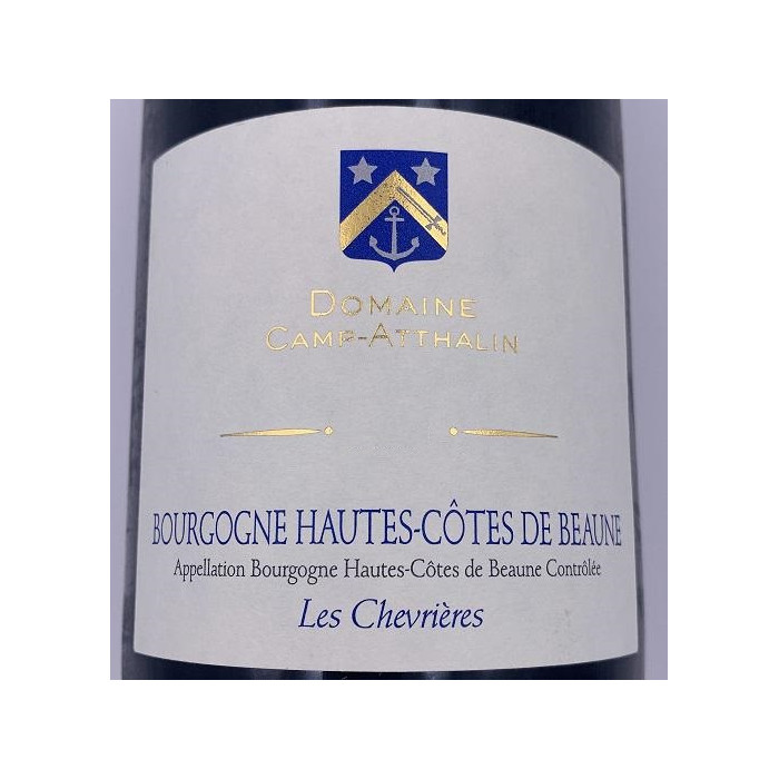 Domaine Camp-Atthalin Hautes Côtes de Beaune "Les Chevrières" rouge 2021 etiquette
