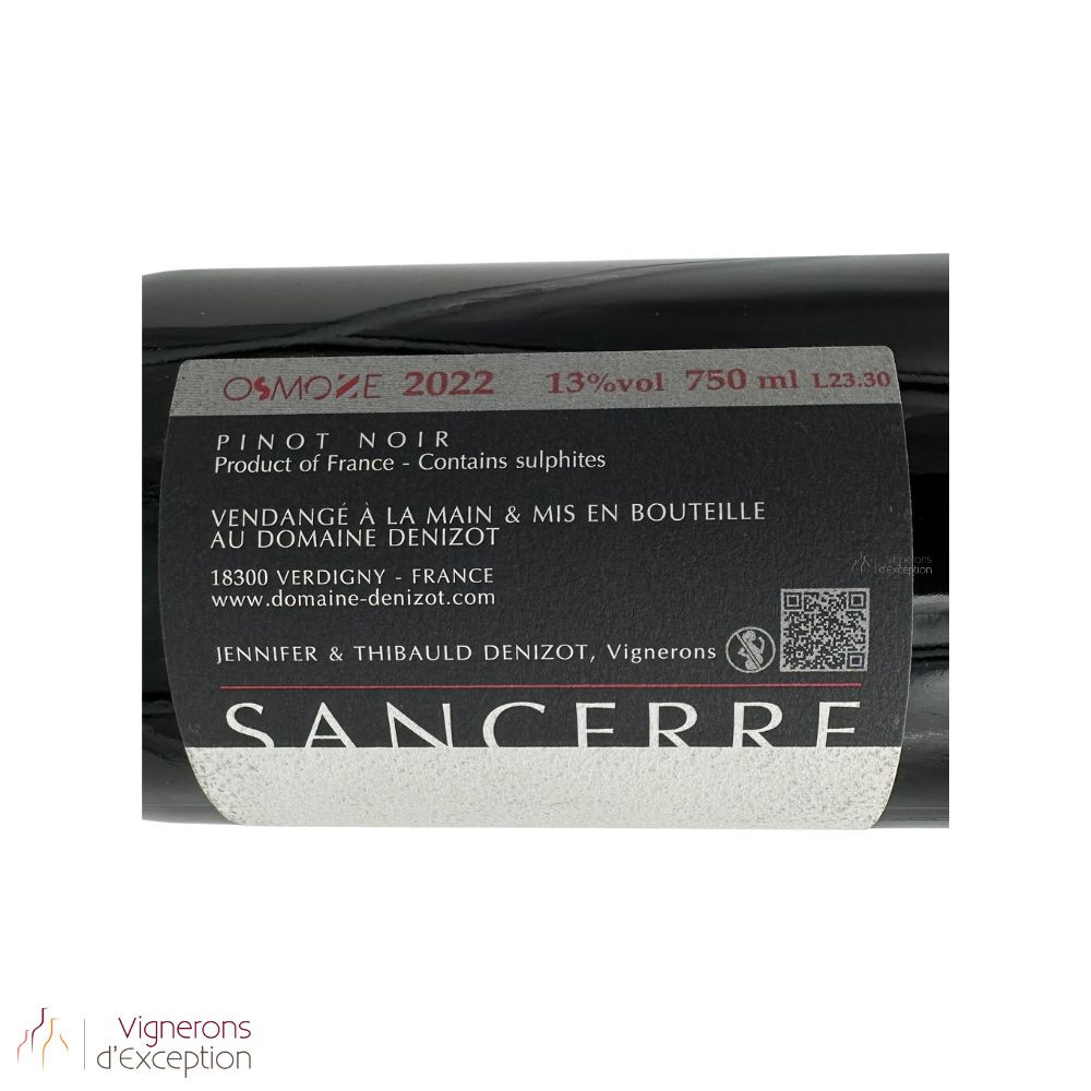 Domaine Denizot Sancerre "Osmoze" red 2022
