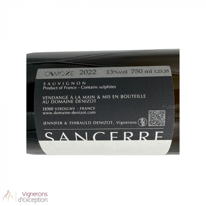 Domaine Denizot Sancerre "Osmoze" dry white 2022