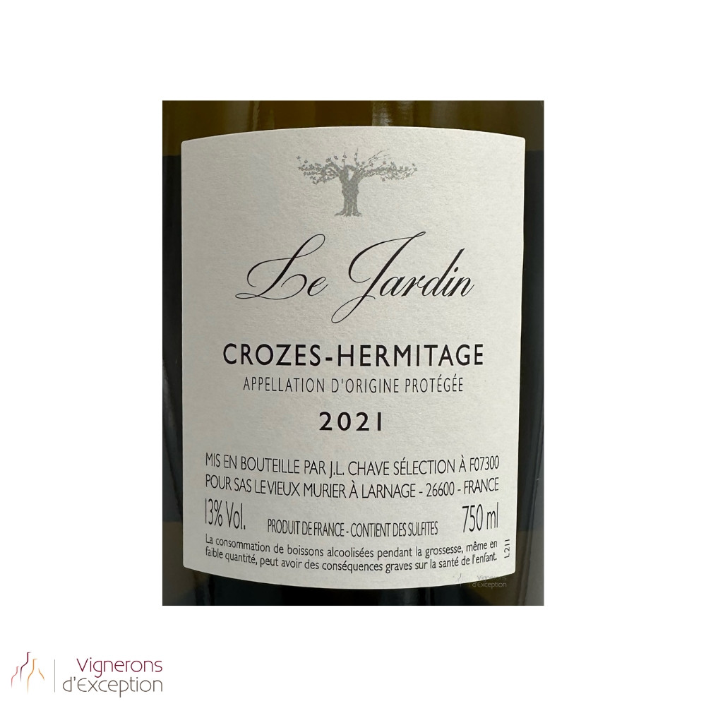 Le Vieux Murier Crozes Hermitage "Le Jardin" dry white 2021 MAGNUM