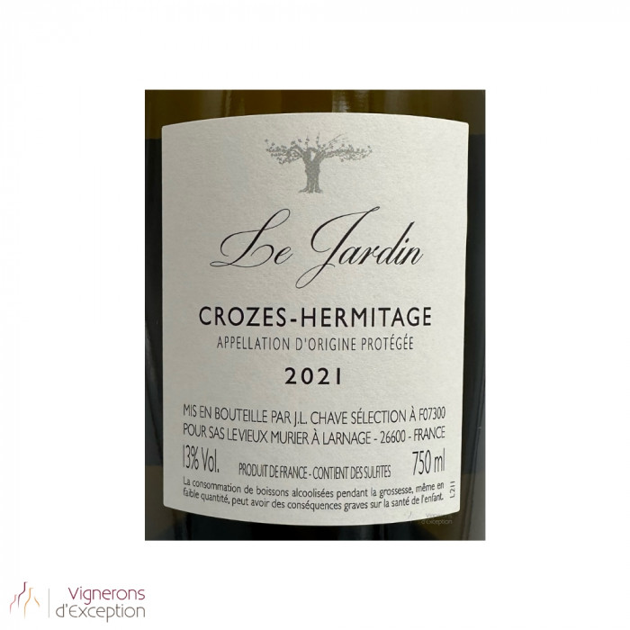 Le Vieux Murier Crozes Hermitage "Le Jardin" blanc sec 2021 MAGNUM