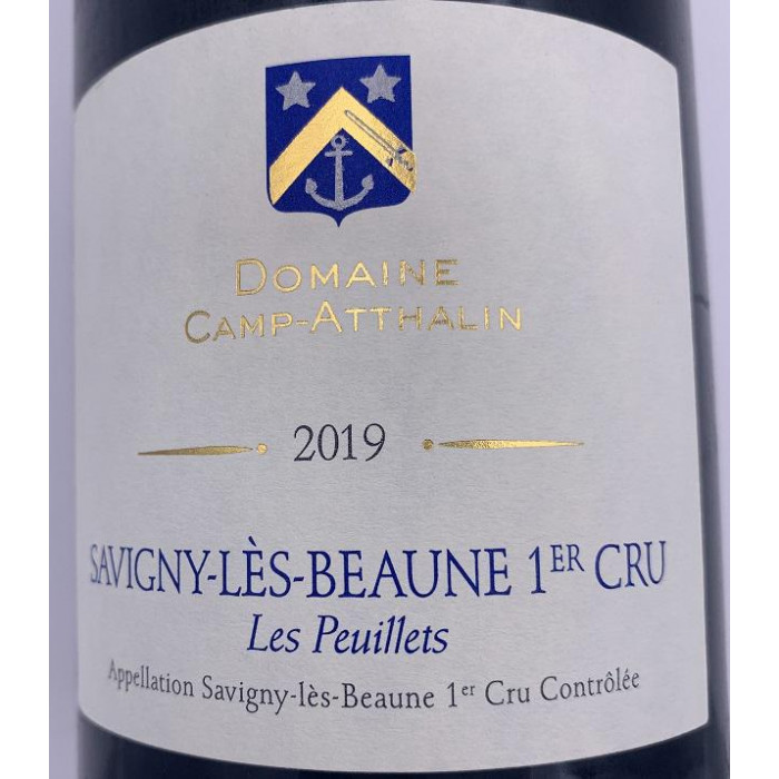Domaine Camp-Atthalin Savigny-Lès-Beaune 1er Cru "Les Peuillets" rouge 2019 etiquette