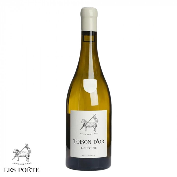Domaine Les Poëte "Toison d'Or" (pinot gris) blanc sec 2019 bouteille