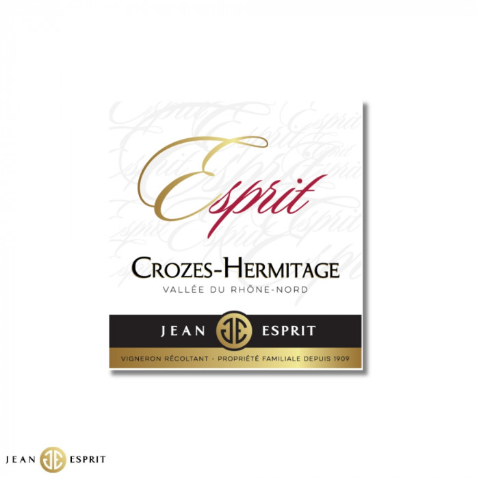 Domaine Jean Esprit Crozes Hermitage rouge 2021 etiquette