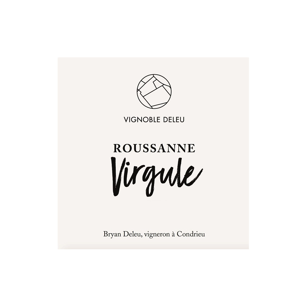 Bryan Deleu VdF "Virgule" (roussanne/marsanne) dry white 2022
