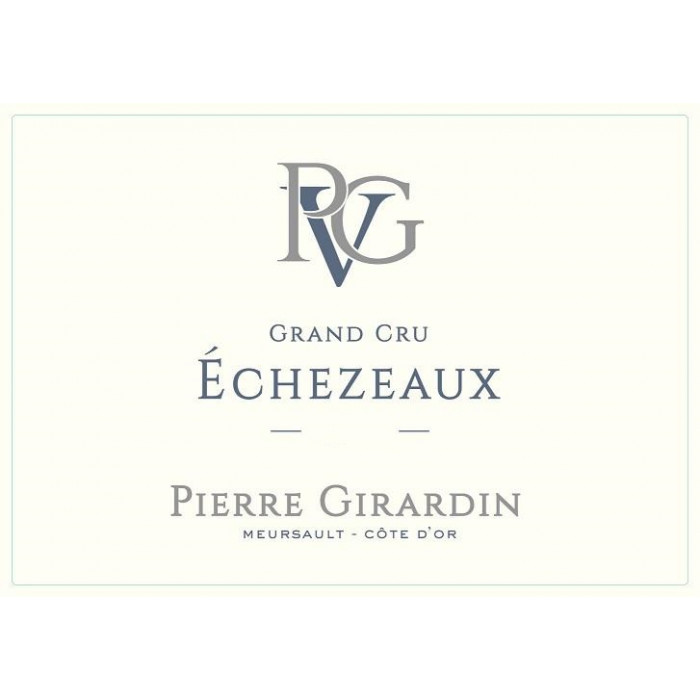 Domaine Pierre Girardin Echezeaux Grand Cru rouge 2021 etiquette