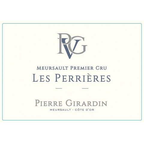 Domaine Pierre Girardin Meursault 1er Cru "Les Perrières" dry white 2020