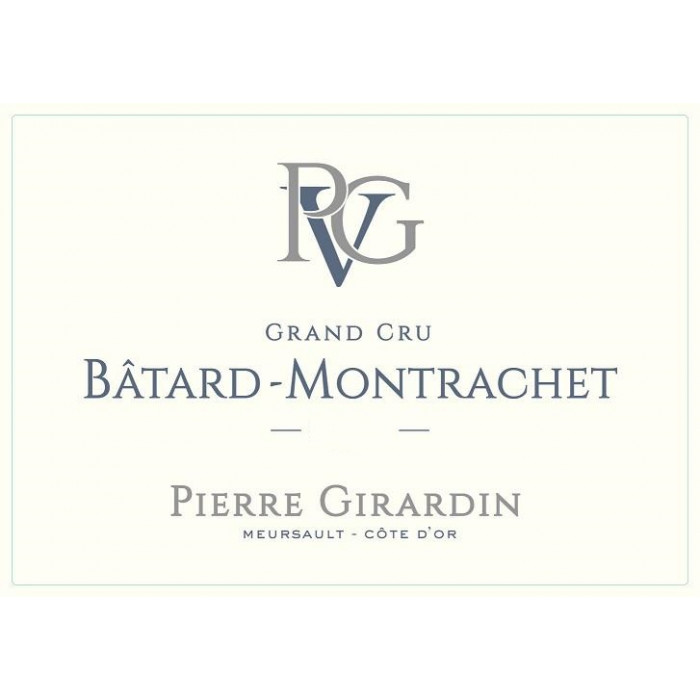 Domaine Pierre Girardin Batard Montrachet Grand Cru blanc sec 2021 etiquette