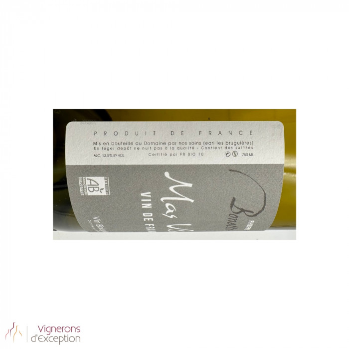 Domaine Bonetto-Fabrol Vin de France "Mas Vincente" dry white 2022