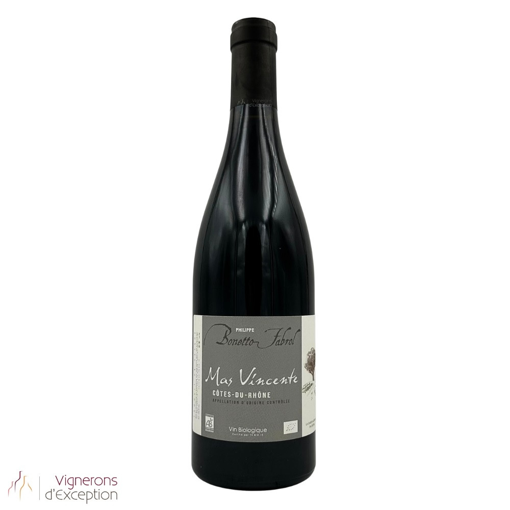 Domaine Bonetto-Fabrol Côtes du Rhône "Mas Vincente" red 2022 Domaine Bonetto-Fabrol Côtes du Rhône "Mas Vincente" red 2022