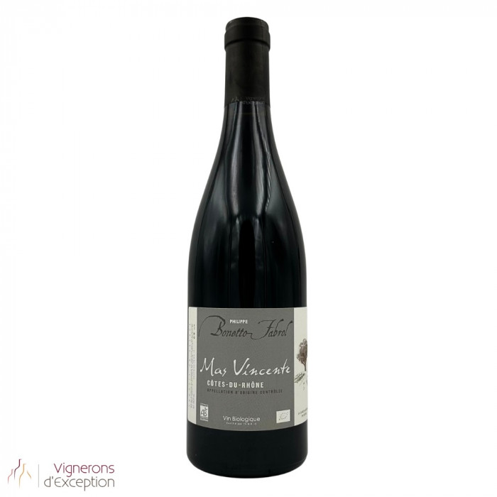 Domaine Bonetto-Fabrol Côtes du Rhône "Mas Vincente" red 2022 Domaine Bonetto-Fabrol Côtes du Rhône "Mas Vincente" red 2022