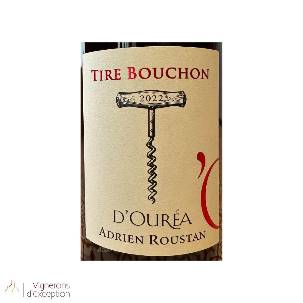 Vin Rouge - Domaine d'Ouréa - VDF - Tire Bouchon 2021 - 75cl - La Compagnie  des Bonnes Bouteilles