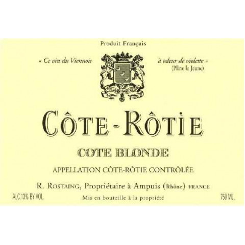 Domaine Rostaing Cote-Rotie "Cote Blonde" red 2021 (3 bottles) 2