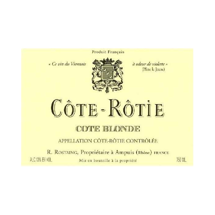 Domaine Rostaing Côte-Rôtie "Côte Blonde" red 2021