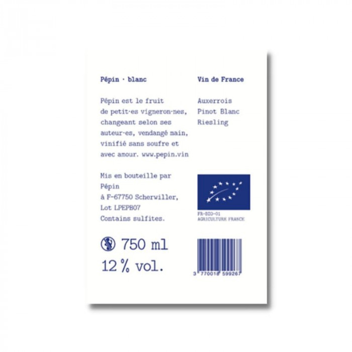 "Pépin" blanc sec