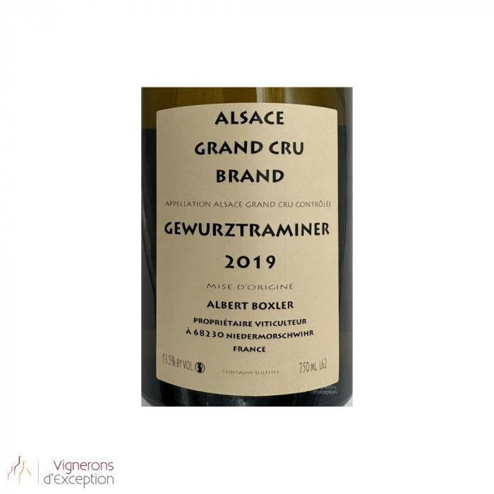 Domaine Albert Boxler Gewürztraminer Grand Cru Brand 2019
