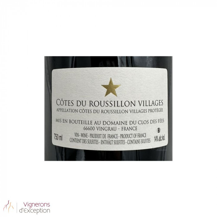 Le Clos des Fées "Vieilles Vignes" rouge 2020