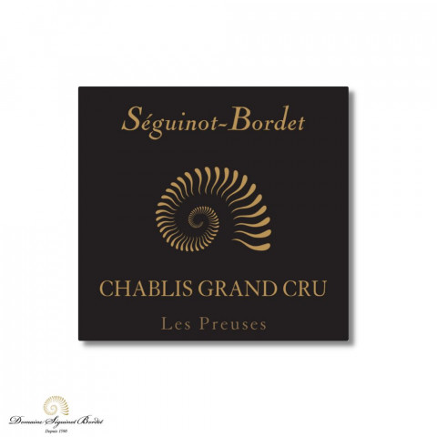 Domaine Séguinot-Bordet Chablis Grand Cru "Les Preuses" dry white 2020 2
