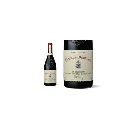 Chateau de Beaucastel Chateauneuf du Pape rouge 2021 etiquette
