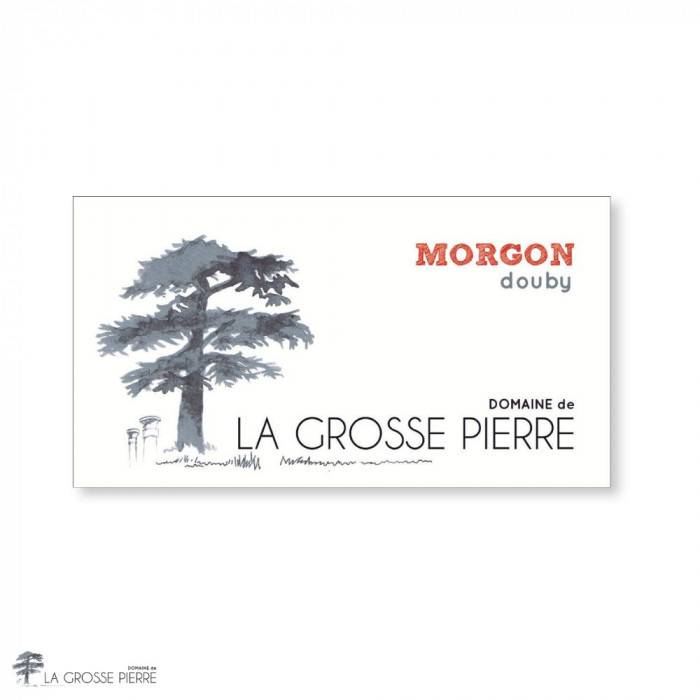 Domaine de La Grosse Pierre Morgon "Douby" rouge 2022 etiquette