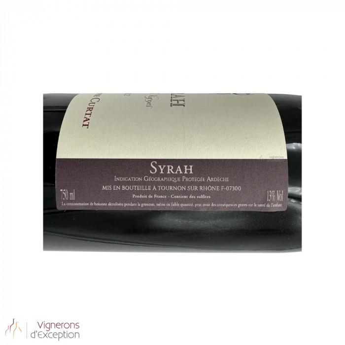 Domaine Curtat "syrah Vieilles Vignes" rouge 2022