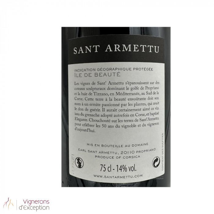 Domaine Sant Armettu "elegante" rouge 2020