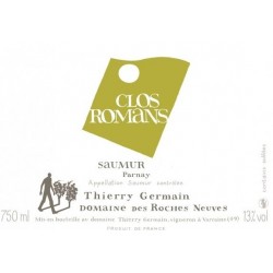 Domaine des Roches Neuves Saumur Clos Romans blanc sec 2022 etiquette