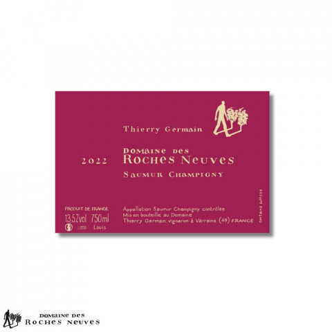 Domaine des Roches Neuves Saumur-Champigny "Domaine" rouge 2022 bouteille 2