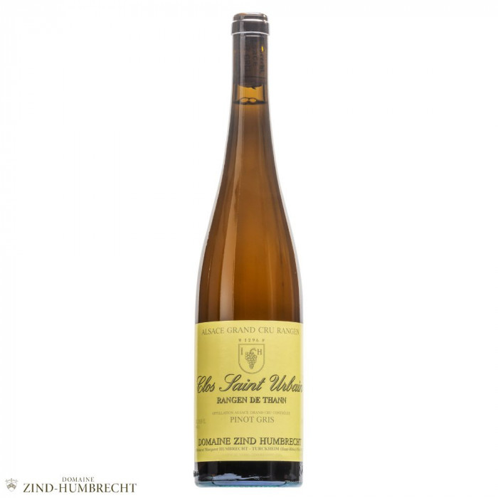 Domaine Zind-Humbrecht Pinot Gris "Clos Saint Urbain Rangen de Thann" blanc sec 2022 bouteille