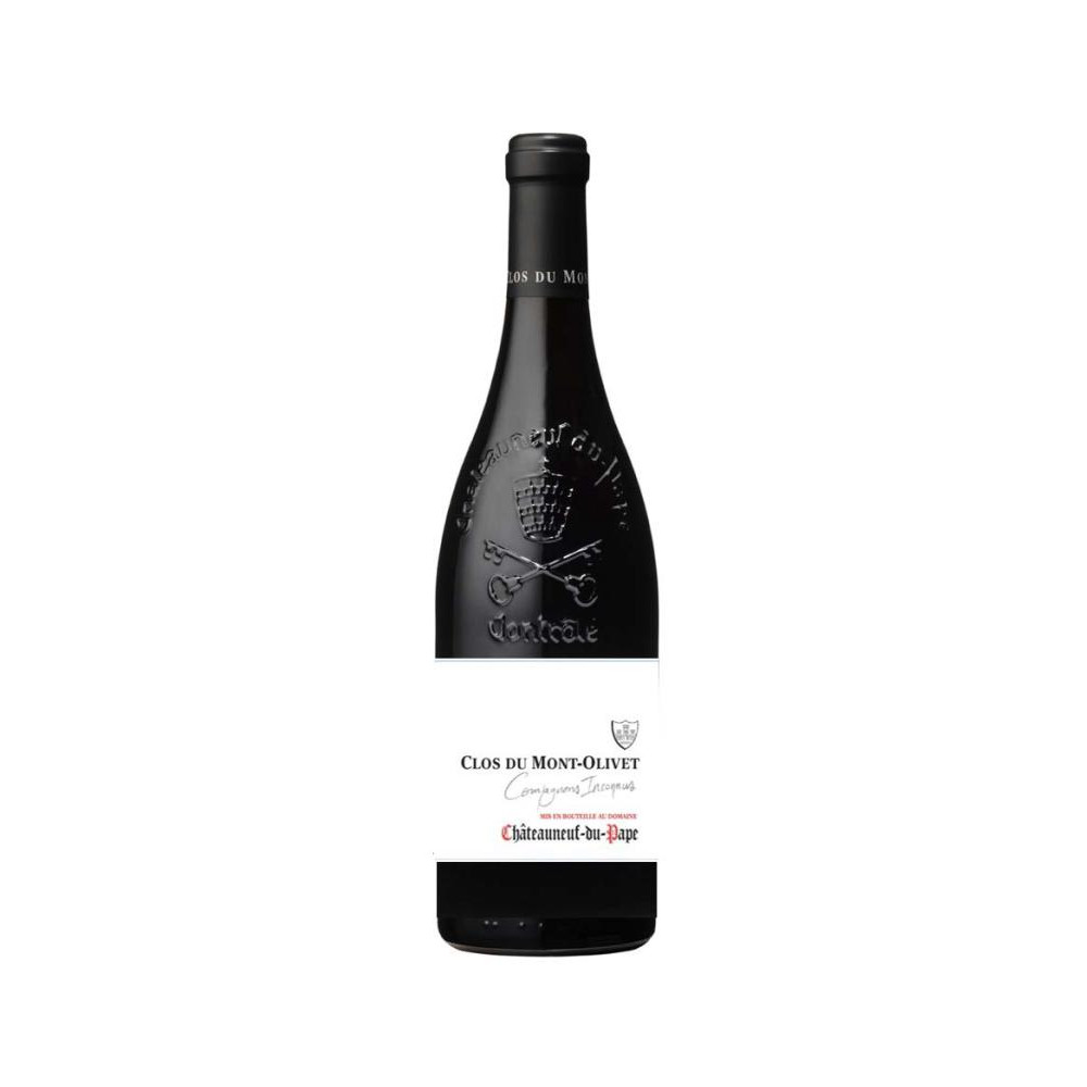 Clos du Mont-Olivet Châteauneuf-du-Pape "Compagnons Inconnus" rouge 2019 bouteille